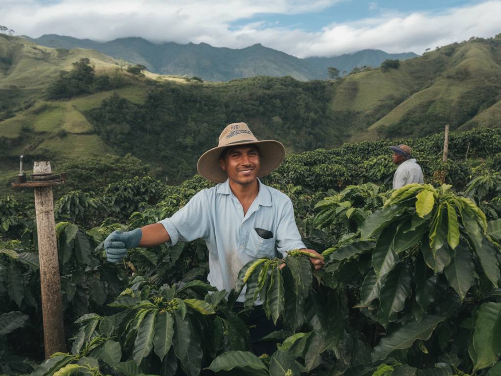 A day in the life of a Costa Rican coffee farmer in the hills nearby